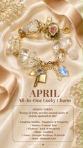 Birthday Month Charm Bracelet - April