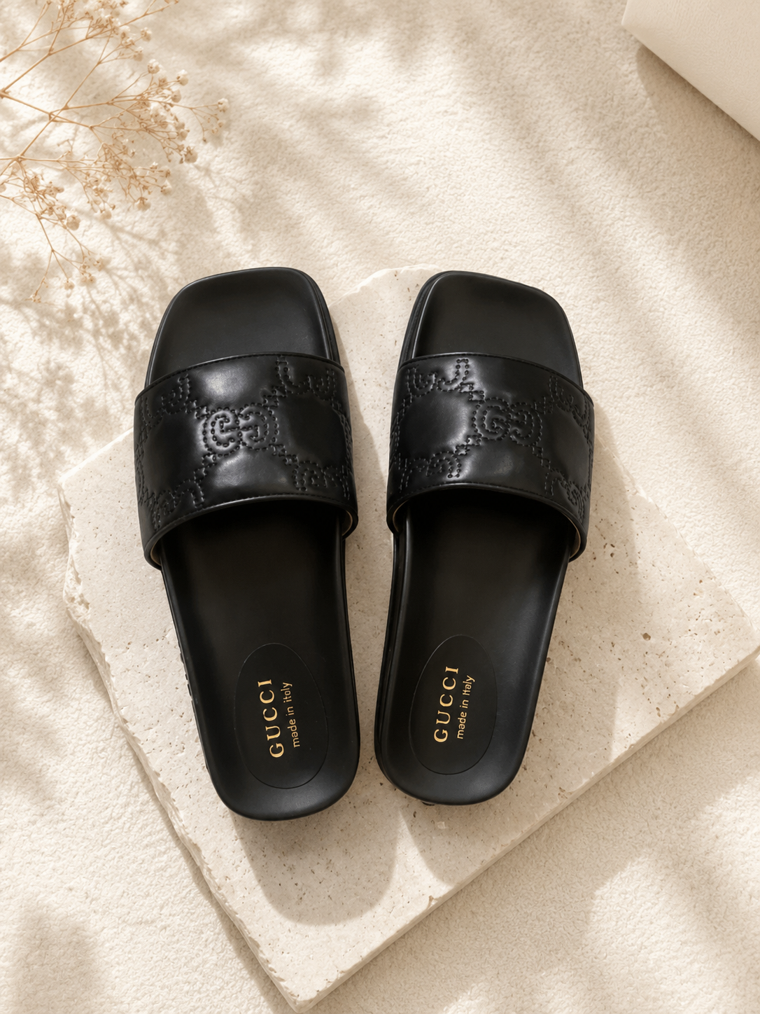 Gucci Women's GG Matelassé slide