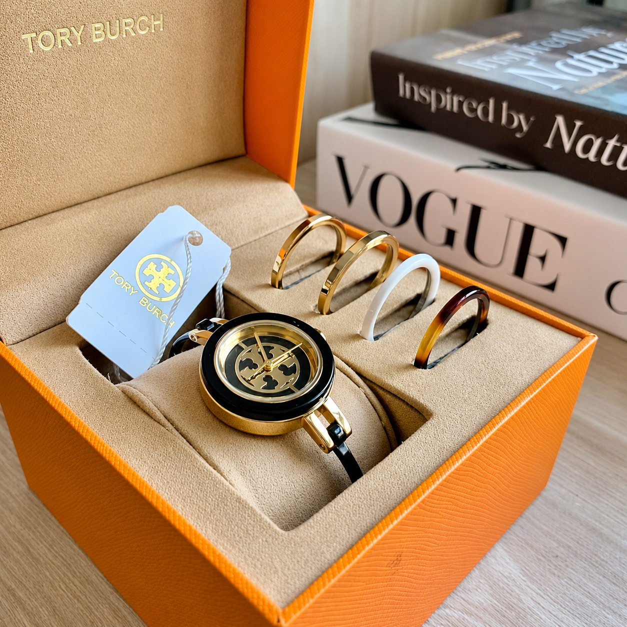 Tory Burch Reva Bangle Watch