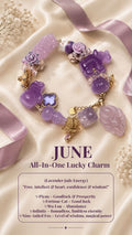 Birthday Month Charm Bracelet - June